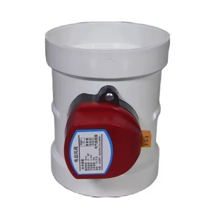 Jual Motorized Damper ABS Electric Damper PVC Pipe Air Volume Control ...