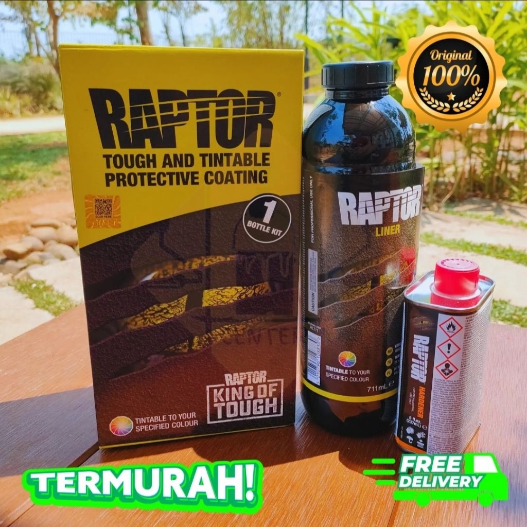 Jual Cat Raptor Anti Scratch Durability Coating ORIGINAL (Custom 2K ...