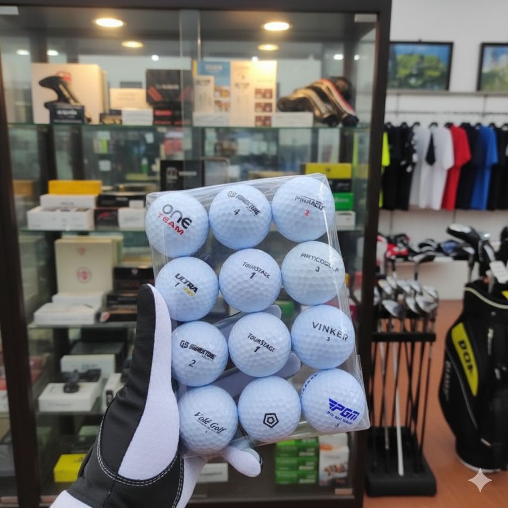 Jual Bola Golf Paket 12 Pcs Merek Campur Grade A super | Shopee Indonesia