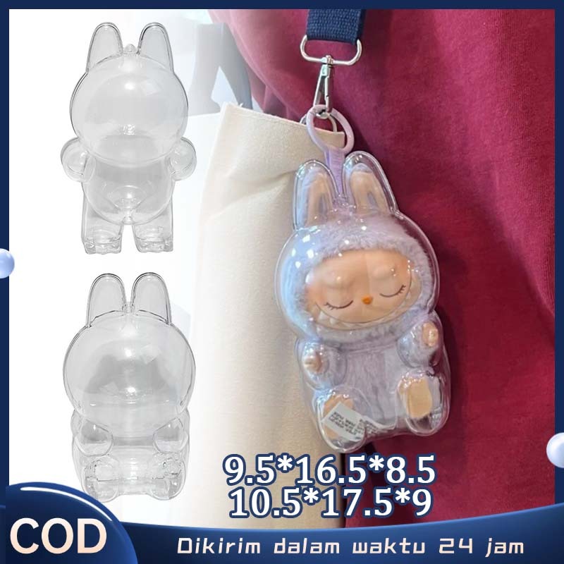 Jual Acrylic Box Labubu V1-V2 Case Boneka Labu Labubu Acrylic Box Kotak ...