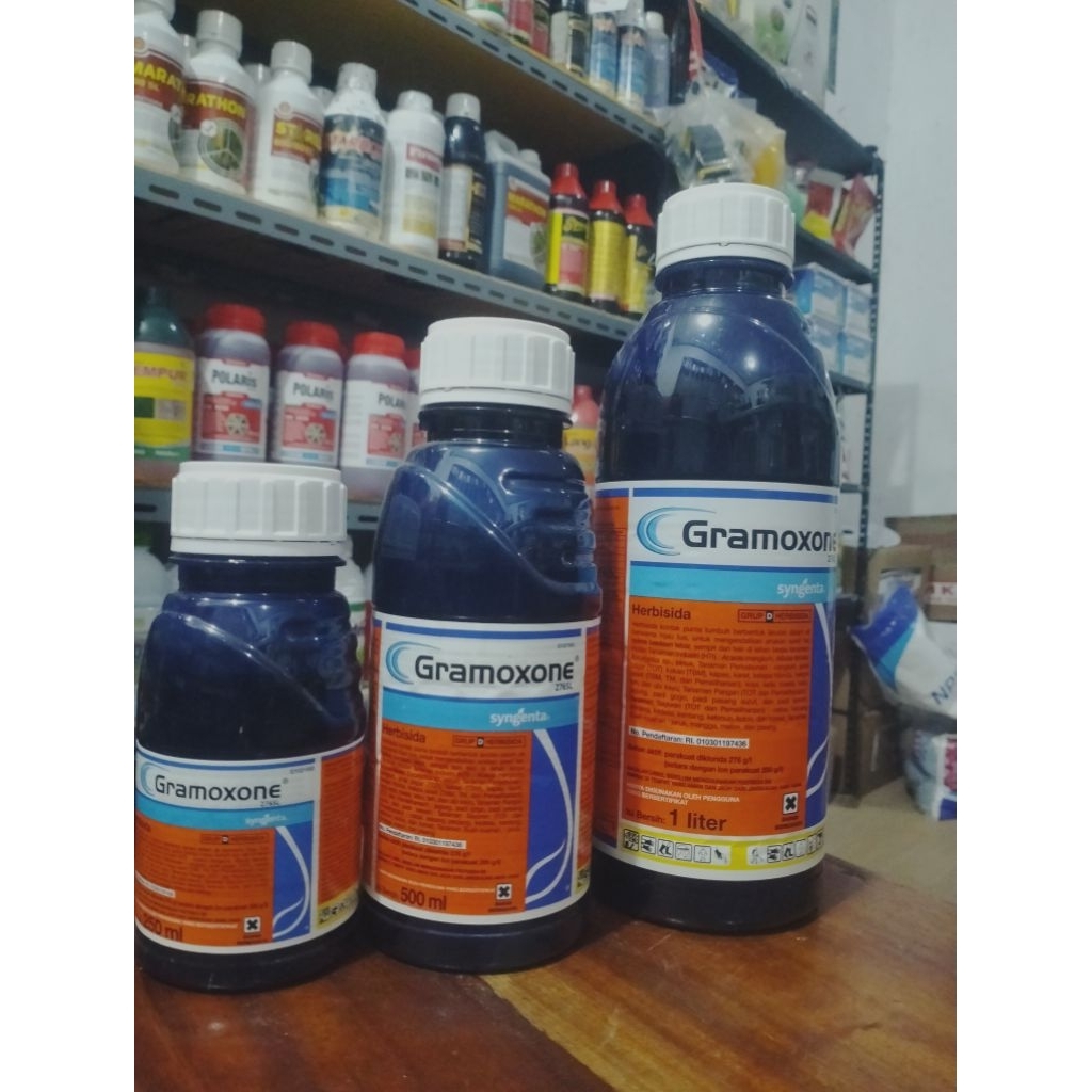 Jual GRAMOXONE 276SL HERBISIDA RACUN PEMBASMI RUMPUT & GULMA | Shopee ...
