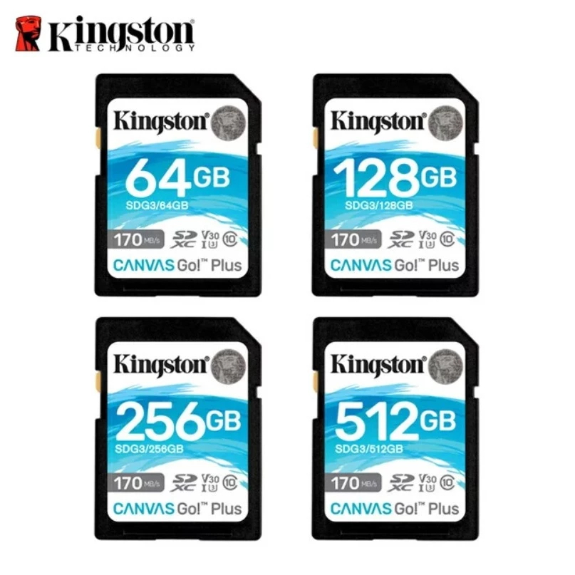 Jual Kingston Camera SD Memory Card Ultra Class 10 (64GB/128GB/256GB ...