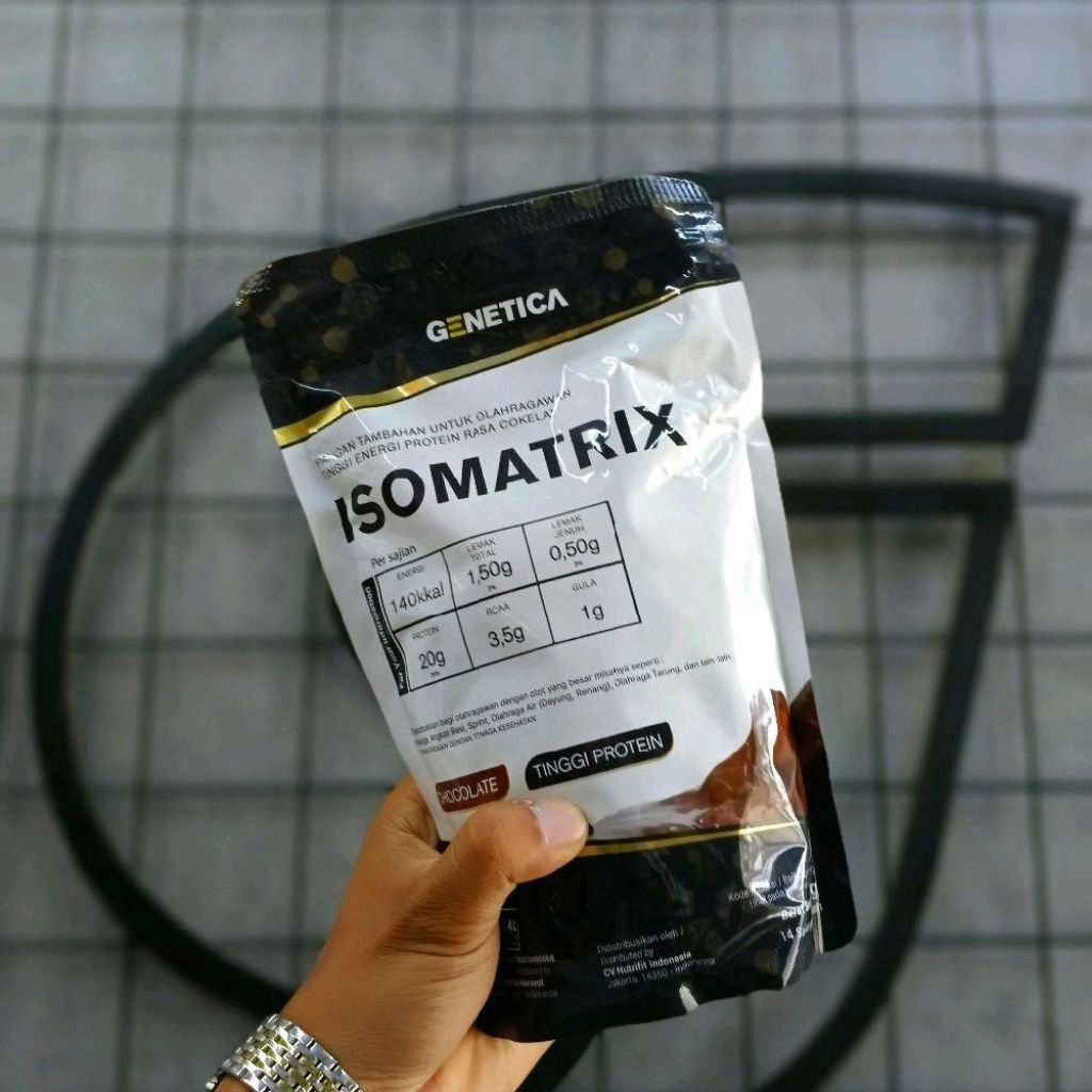 Jual Genetica ISOMATRIX 1lbs 453gr Whey Protein isolate Kedelai ...