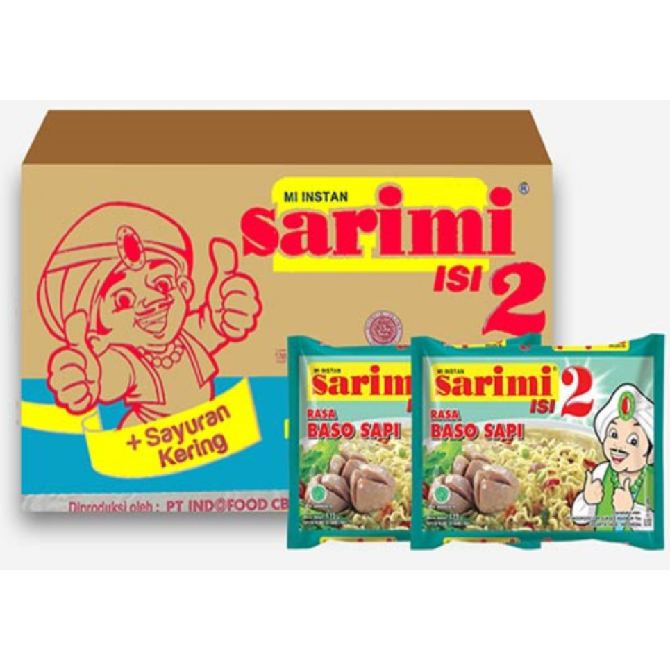Jual SARIMI ISI 2 RASA BASO SAPI 1 DUS LEBIH HEMAT ISI 24 PCS | Shopee ...