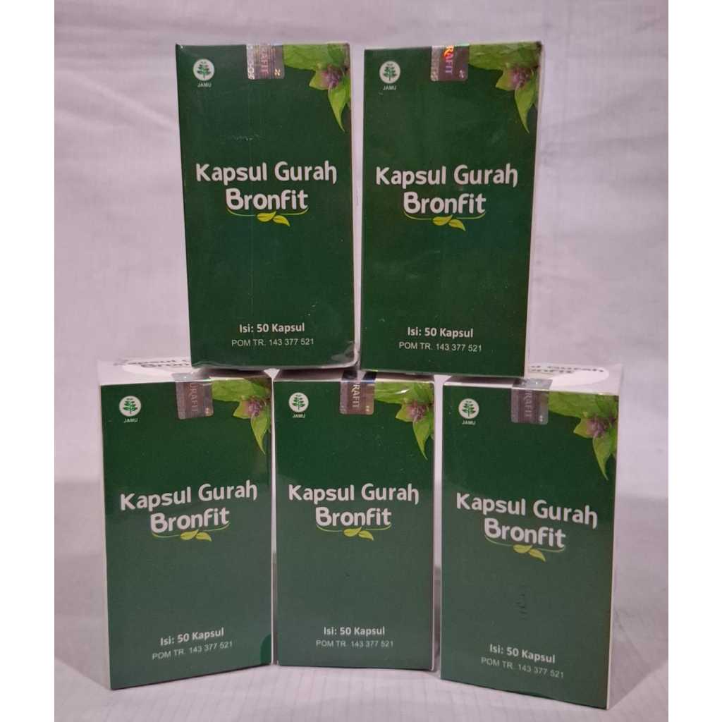 Jual GURAH BRONFIT 50 KAPSUL HERBAL UNTUK BATUK , ASMA | Shopee Indonesia