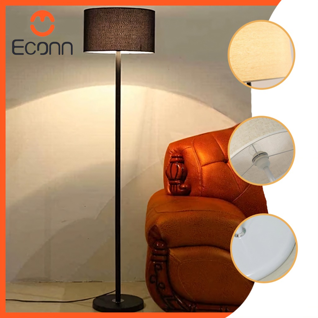 Lampu Lantai LED Minimalis Modern – Lampu Berdiri Sudut Ruang Tamu Kamar Tidur Dekorasi Rumah Beside Floor Lamp Tamu Kamar Tidur Lantai Minimalis