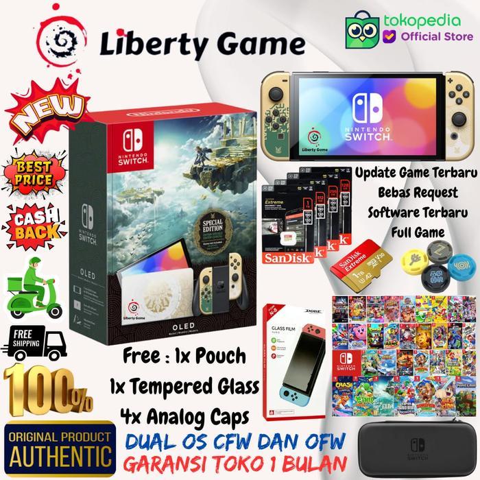 Jual Nintendo Switch OLED Splatoon 3 Limited Edition Free Game / Full ...