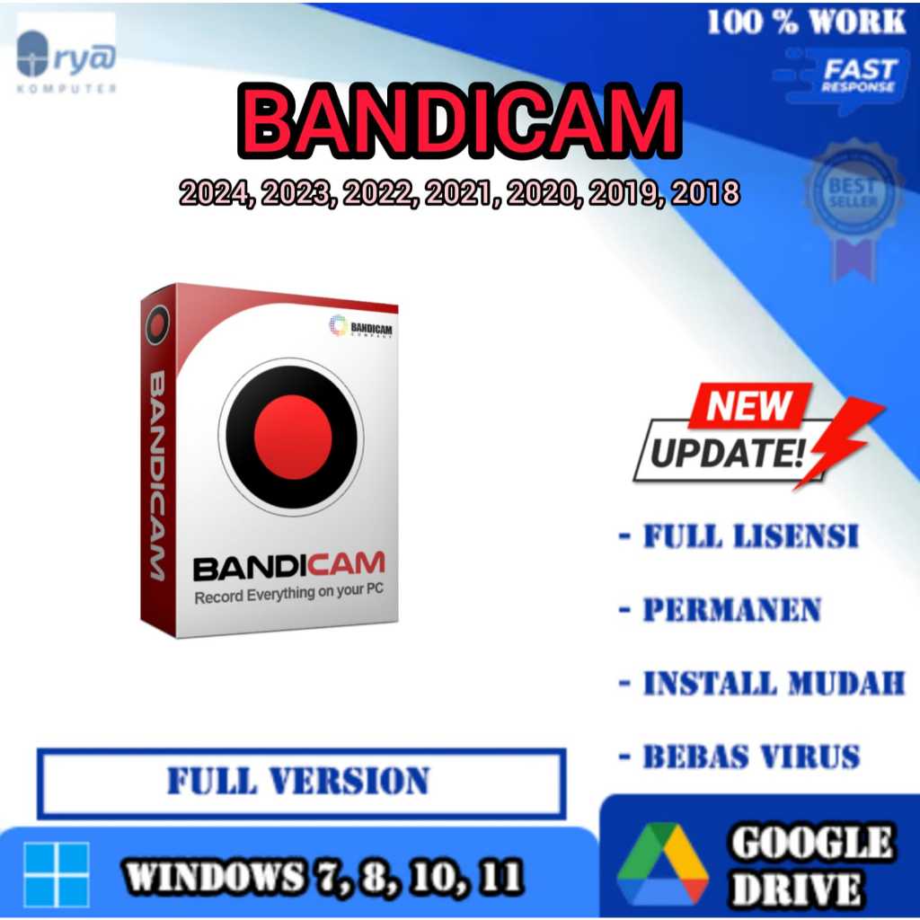 Jual Bandicam Screen Recorder | Windows | Shopee Indonesia