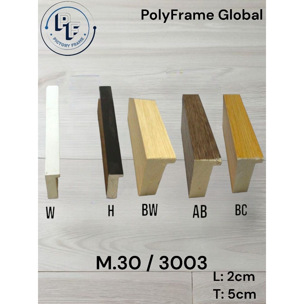 Jual Batangan Bingkai Minimalis M.30/3003 (PolyFrame) | Shopee Indonesia