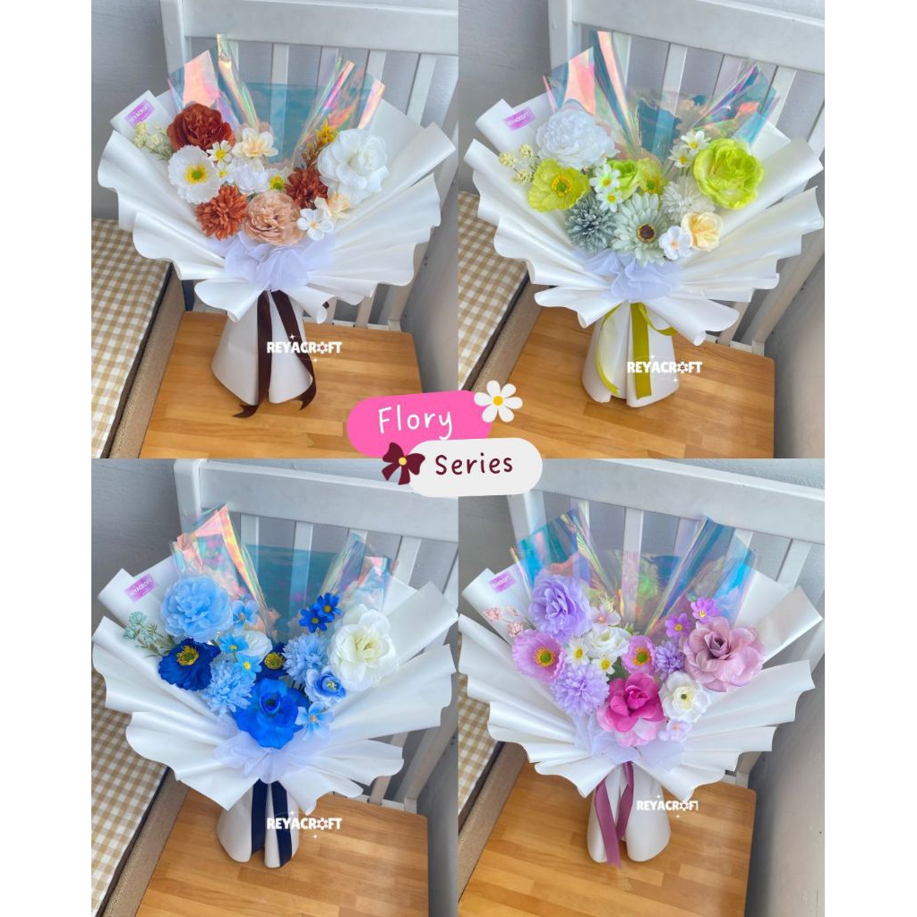 Jual REYACRAFT Flory Series | Buket Bunga Wisuda / Sempro / Ulang Tahun ...