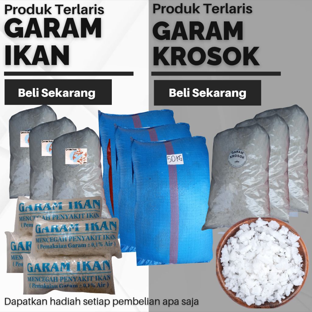 Jual Garam Kasar Terlengkap & Harga Terbaru Juni 2026 | Shopee Indonesia