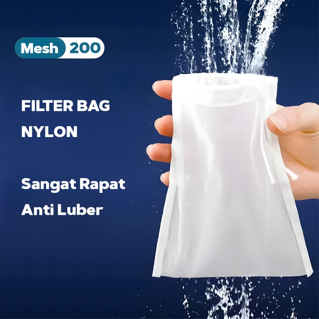 Jual Filter Bag Nylon untuk Aquarium & Box Filter Saringan Kotoran Ikan ...