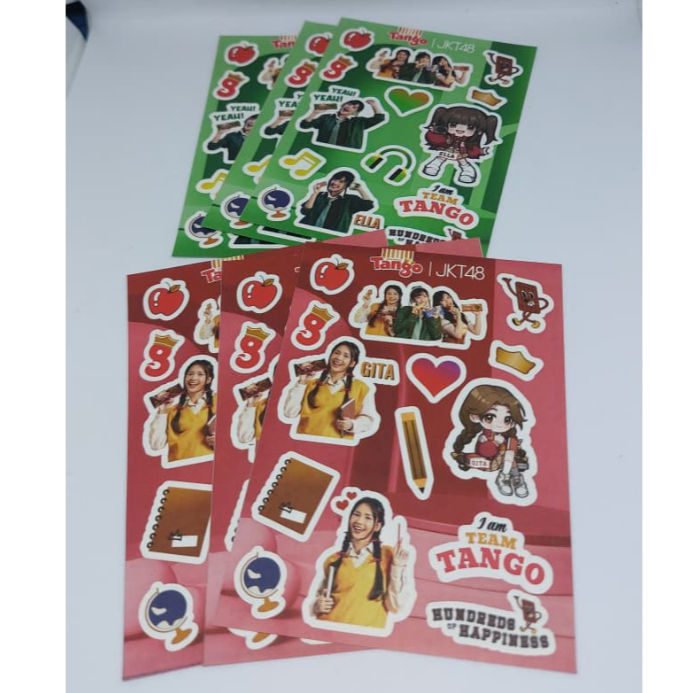 Jual Sticker Tango Waffle JKT48 Official Stiker Tango X JKT48 | Shopee ...