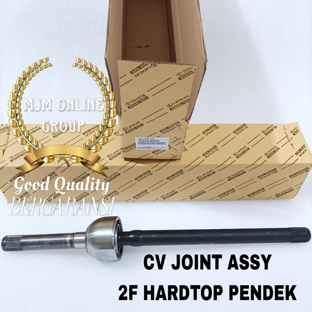 Jual Drive Shaft - Cv joint as roda pendek Toyota 2F / Hardtop | Shopee ...