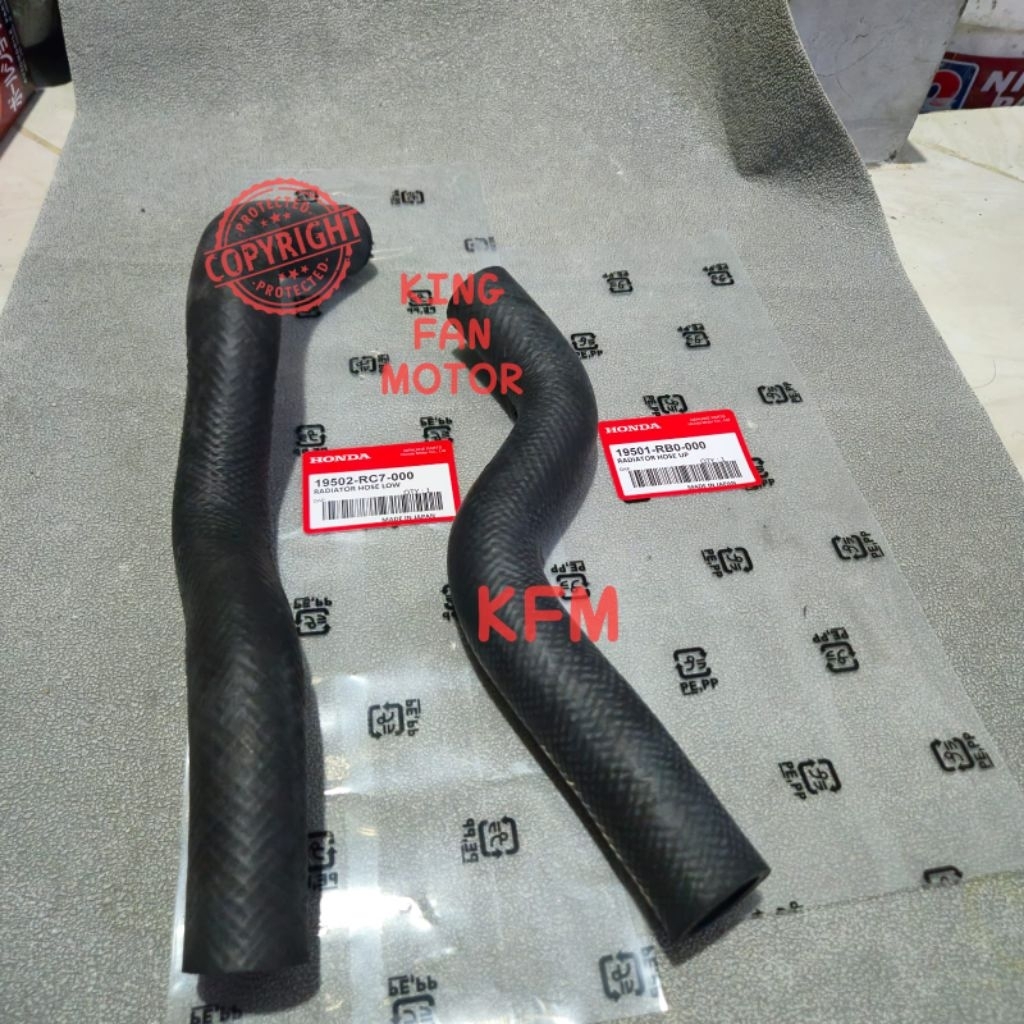 Jual HOSE RADIATOR JAZZ RS ATAS BAWAH 1SET GE8 - SELANG RADIATOR JAZZ ...