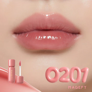10 Lip Gloss Cermin Kilau Transparan Transferproof Tahan Lama Tint Lips Ringan Melembapkan