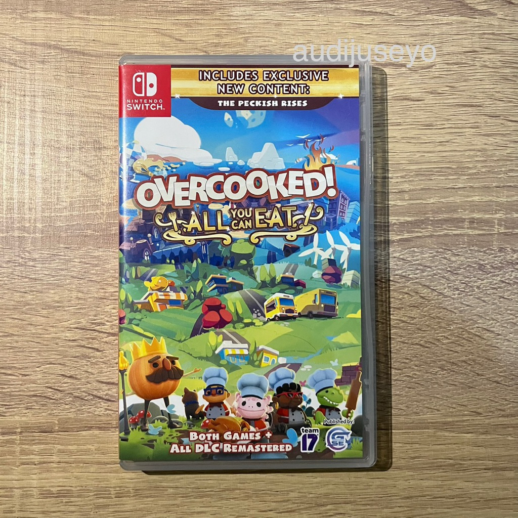 Jual KASET NINTENDO SWITCH SECOND PRELOVED IT TAKES TWO OVERCOOKED ...