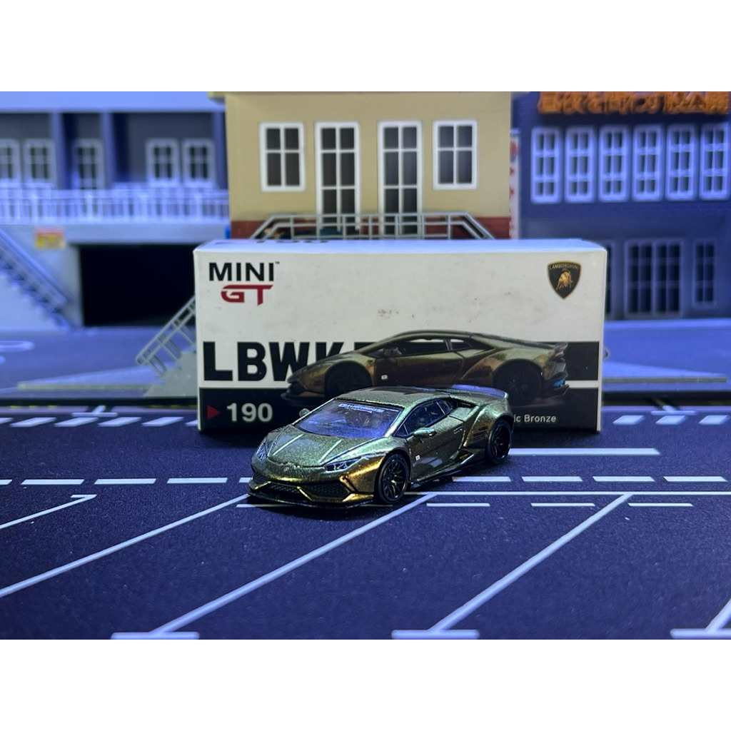 Jual 1:64 MINI GT Lamborghini Huracan LBWK Magic Bronze (Rare Item ...