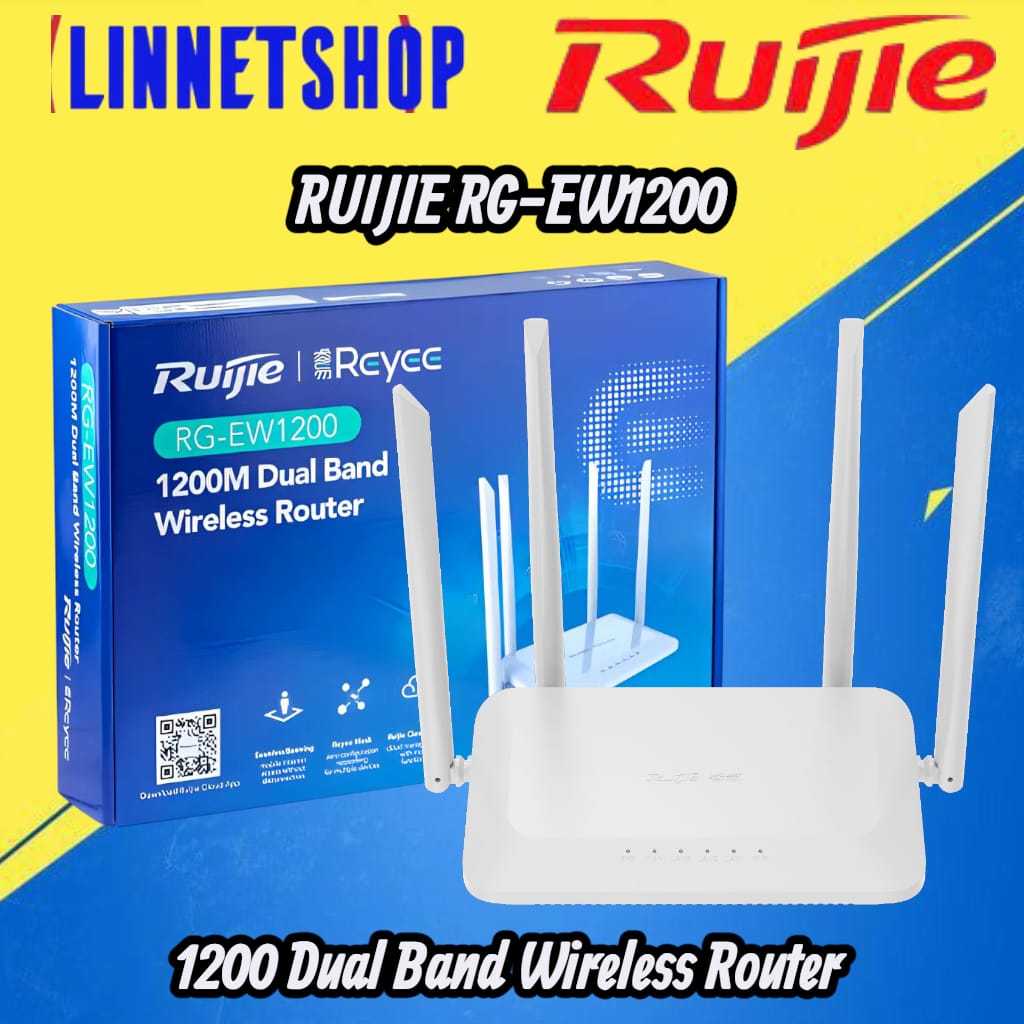 Jual Router Ruijie Wireless Dual-band RG-EW1200 1200M - LN | Shopee ...
