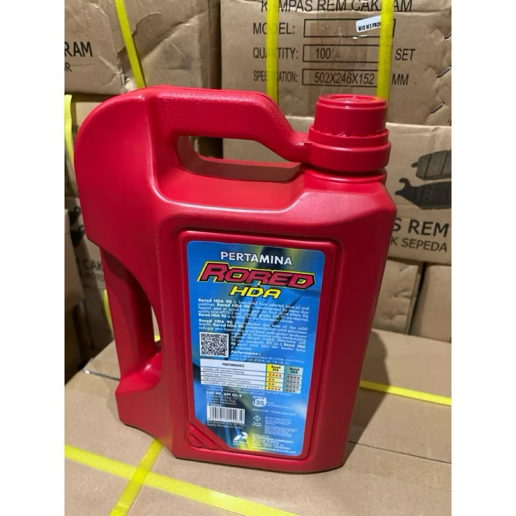 Jual OLI MESIN RORED HDA SAE 90 4LTR | Shopee Indonesia