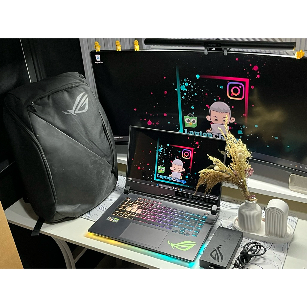 Jual Asus ROG Strix G15 Ryzen 7 6800H RTX 3060 130W Layar 300Hz Second ...