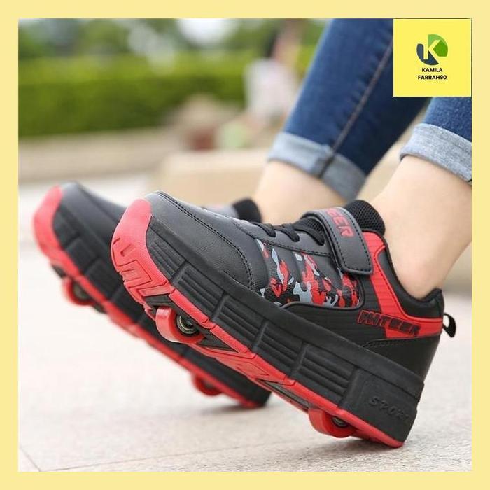 Jual Azhar Bisa(Cod) Sepatu Heelys Roda 2 Led Anak Penjualan Langsung ...