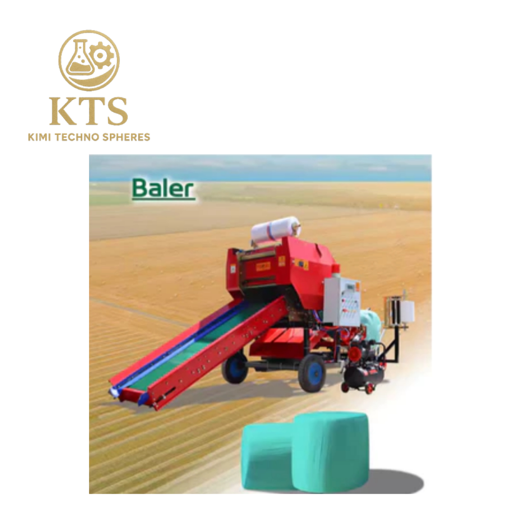 Jual Automatic Silage Baler Machine Baler Wrapper Machine Cattle Sheep ...