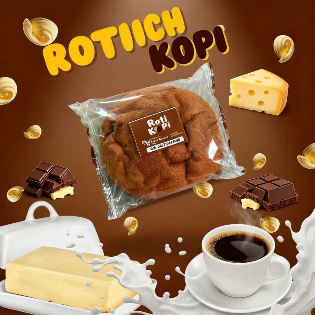 Jual Roti Kopi Bun – Roti Boy Versi Homemade | Cream Kopi Lembut ...