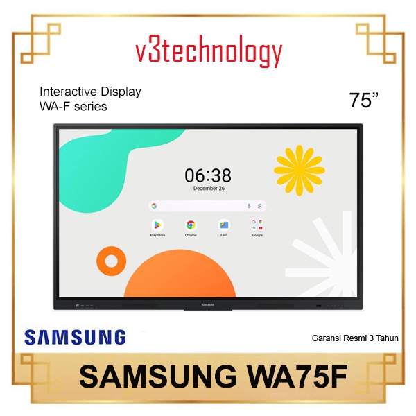 Jual SAMSUNG WA75F Interactive Flat Panel WAF series 75 inch | Shopee ...