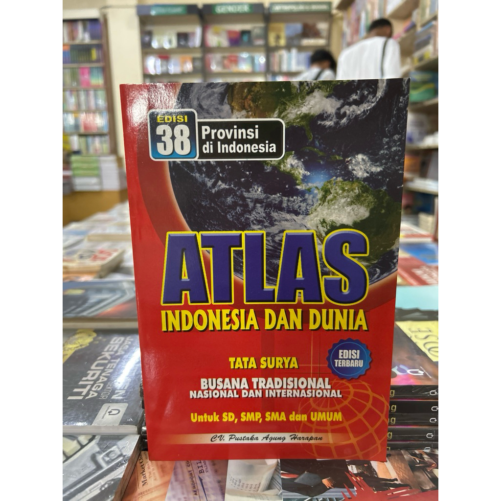 Jual Atlas Indonesia dan Dunia 38 Provinsi di Indonesia | Shopee Indonesia