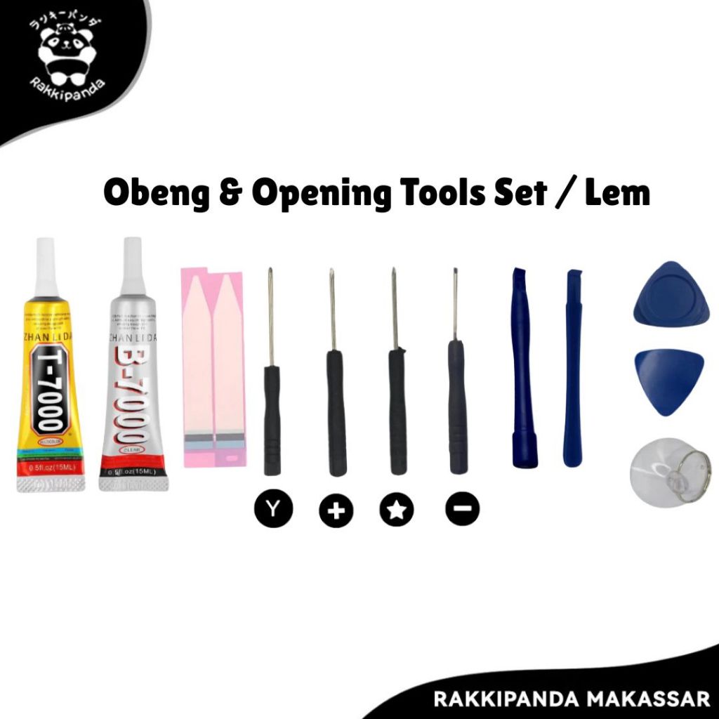 Jual Obeng & Opening Tools Set / Lem | Shopee Indonesia