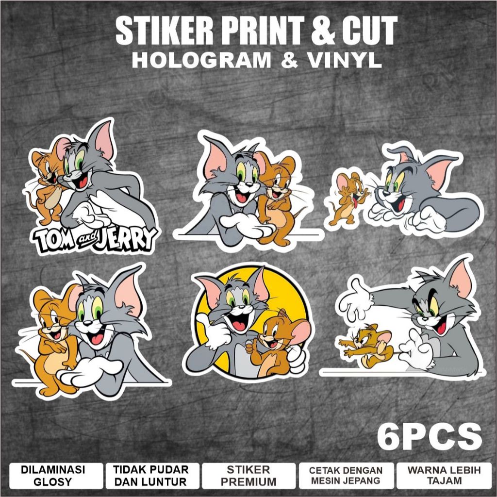 Jual Sticker Tom And Jerry Terlengkap & Harga Terbaru Juli 2026 ...