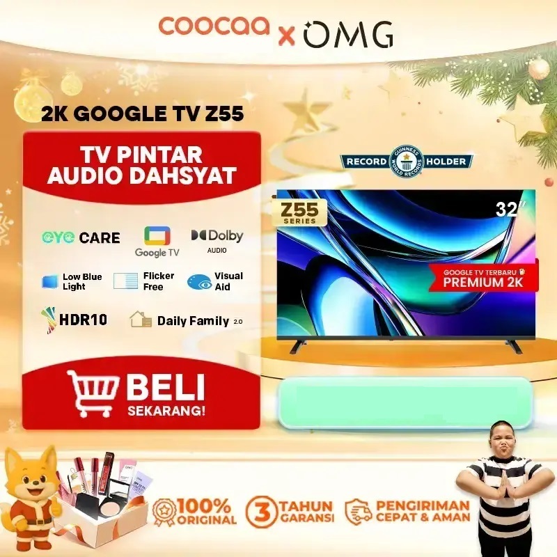 Jual [INSTANT KURIR] [TERBARU] COOCAA Google TV 32 inch Z55 | 32Z55 ...
