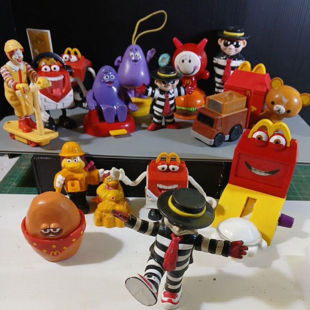 Jual MASKOT MCD Ronald Hamburglar birdie Grimace | Shopee Indonesia