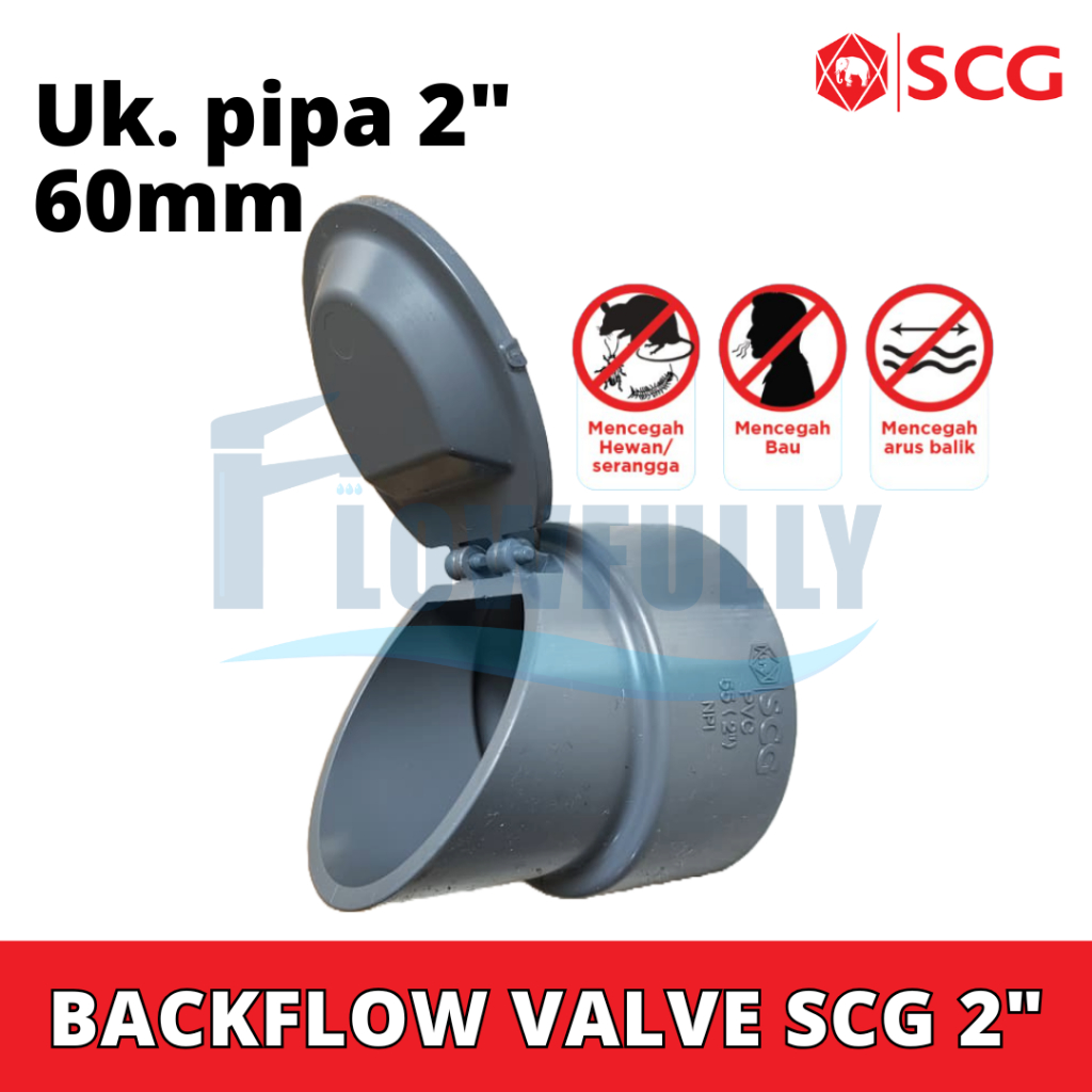 Jual BACK FLOW VALVE SCG 2