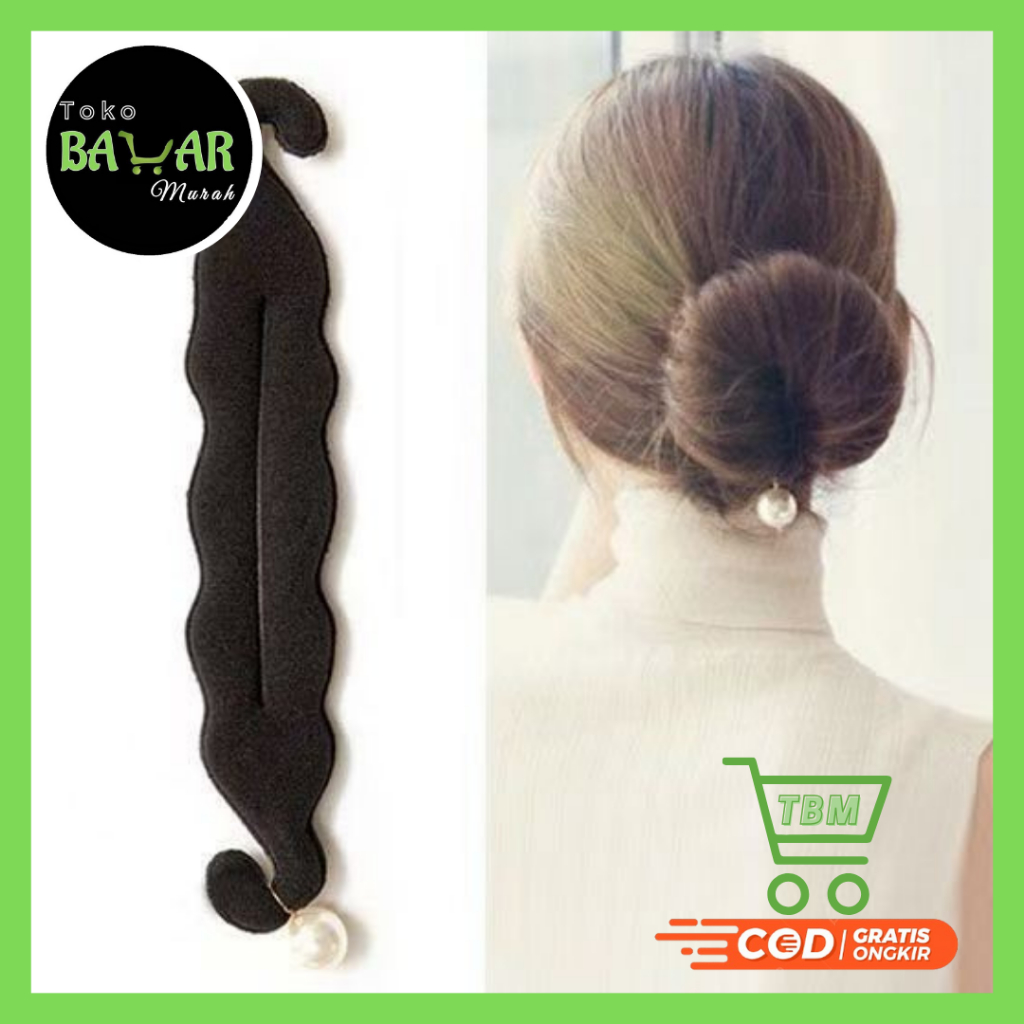 Jual BZ Hairdini Sponge Penata Rambut / Alat konde mutiara / Alat Cepol ...