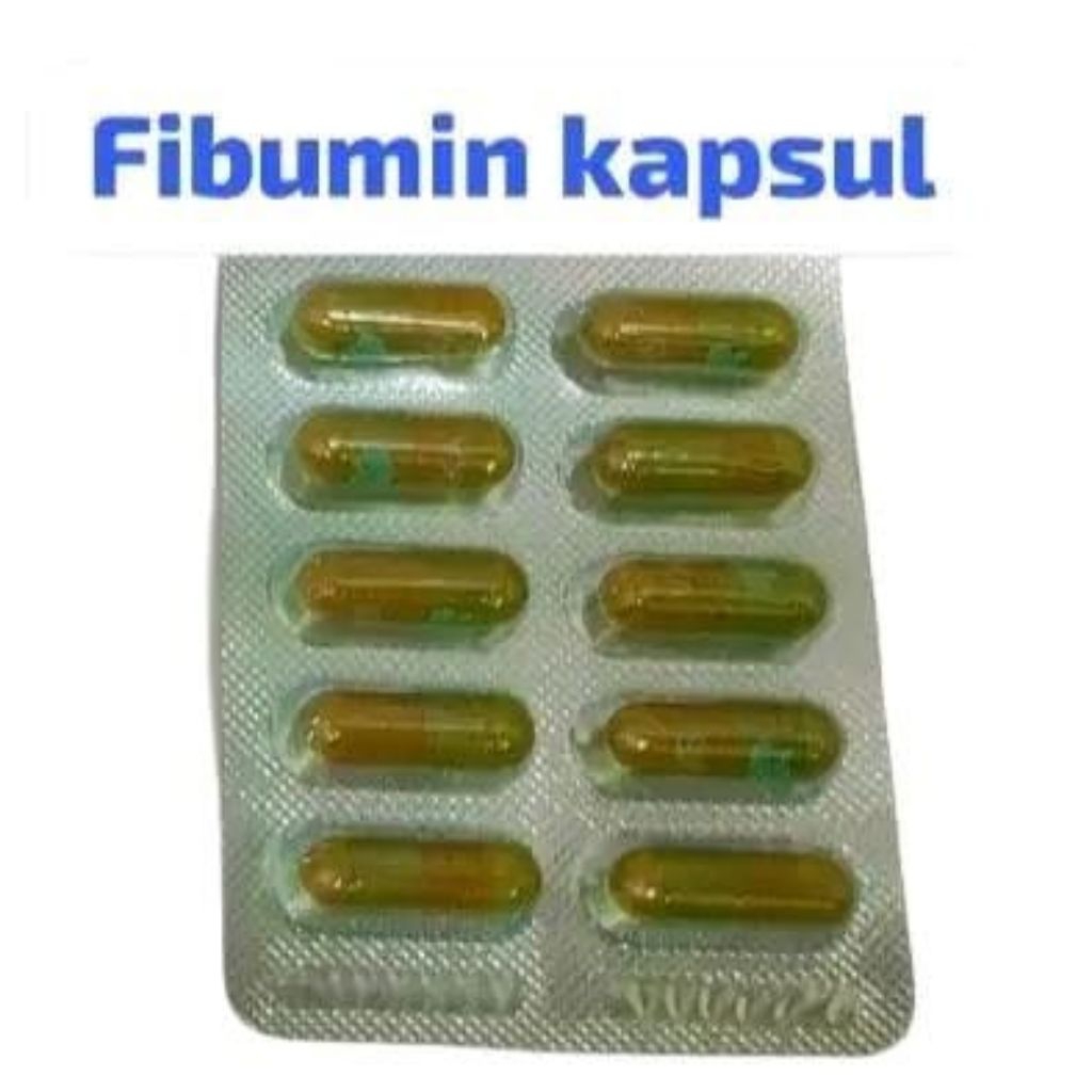 Jual Fibumin Kapsul / 1Strip isi 10 Kapsul | Shopee Indonesia
