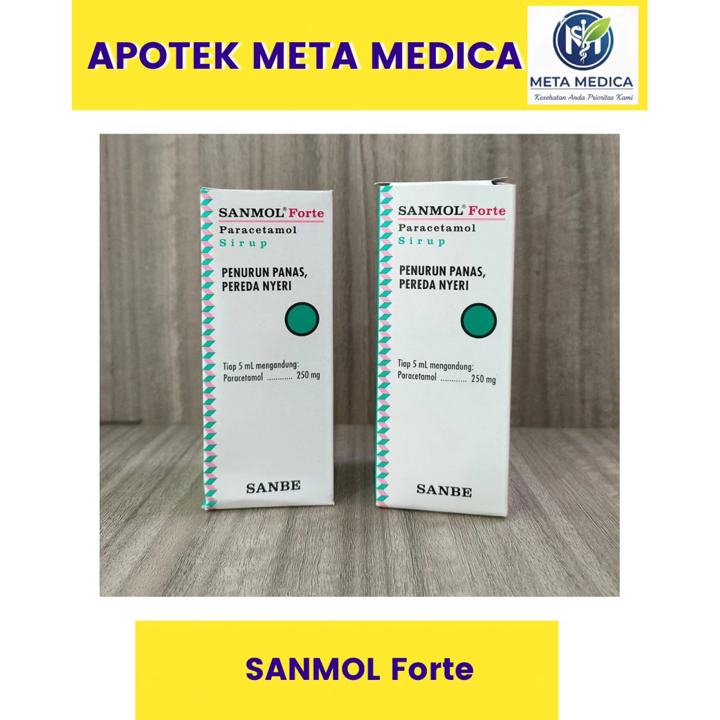 Jual Sanmol Forte Sirup Terlengkap & Harga Terbaru Mei 2026 | Shopee ...