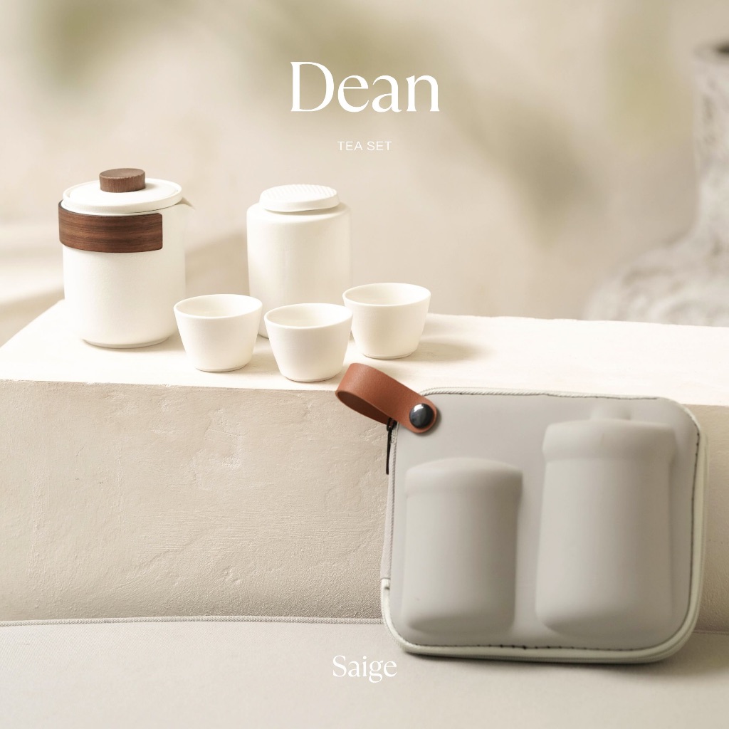 Jual [SAIGE] DEAN Tea Set Hampers Murah Kado Unik Minimalis Hardcase ...