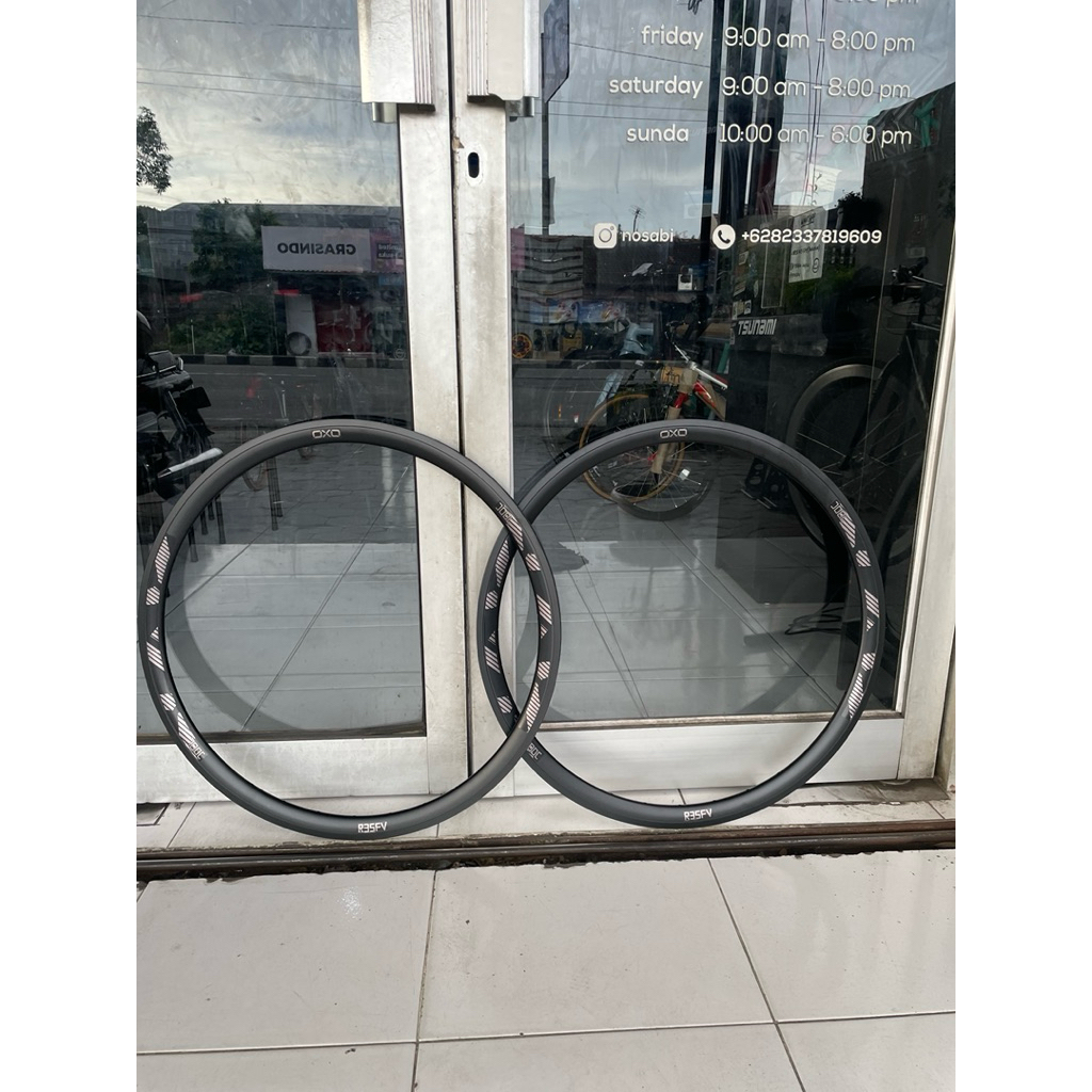 Jual Velg Rims OXO R35FV 32Hole 700c Alloy | Shopee Indonesia