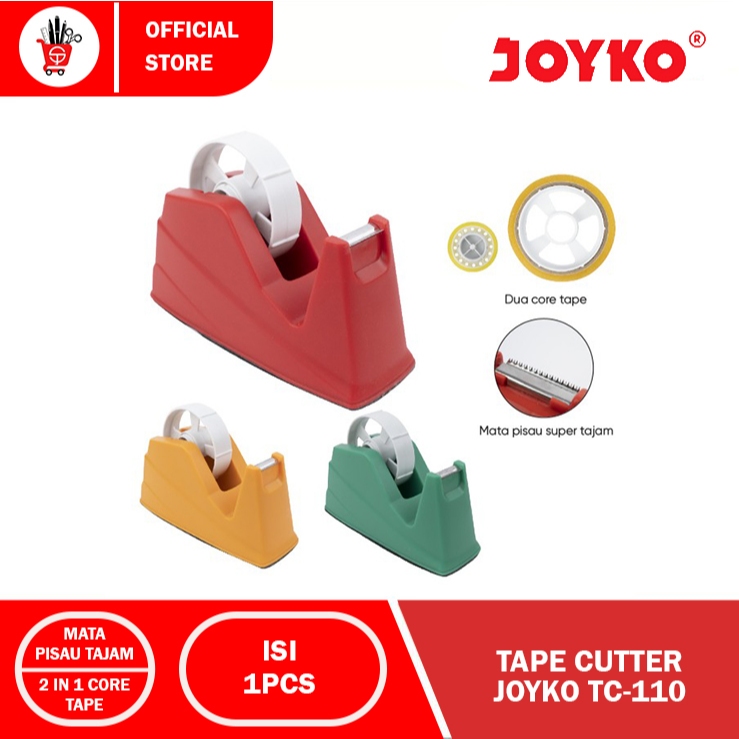 Jual Tape Cutter Tape Dispenser Pemotong Pita Perekat Joyko TC-110 ...