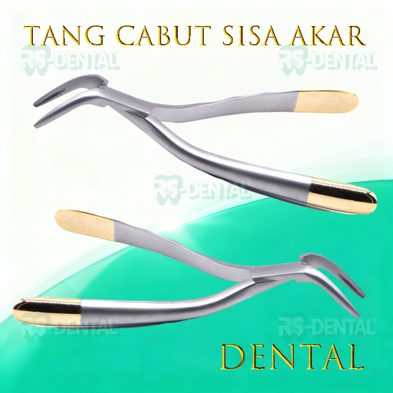 Jual Dental Root Fragment Forceps Teeth Extraction Forceps Tang Cabut ...