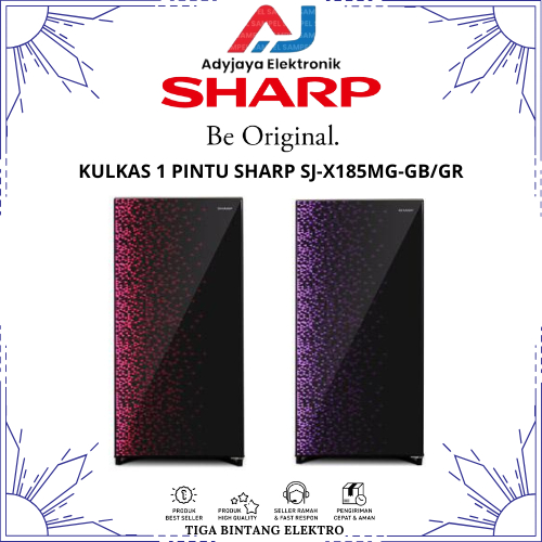Jual KULKAS 1 PINTU SHARP SJ-X185MG-GB/GR | Shopee Indonesia