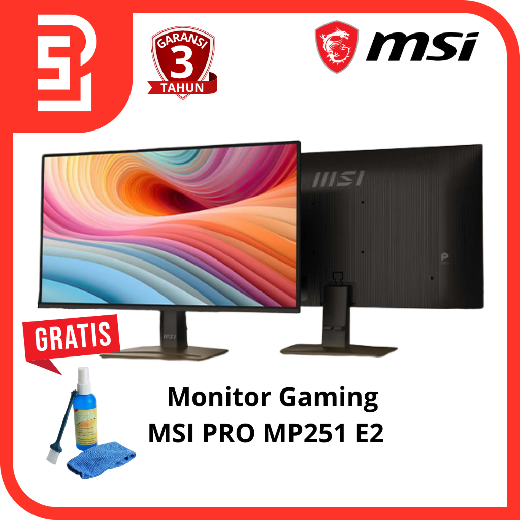 Jual Monitor Gaming MSI PRO MP251L E2 25 inch LED FHD IPS 120Hz FREE ...