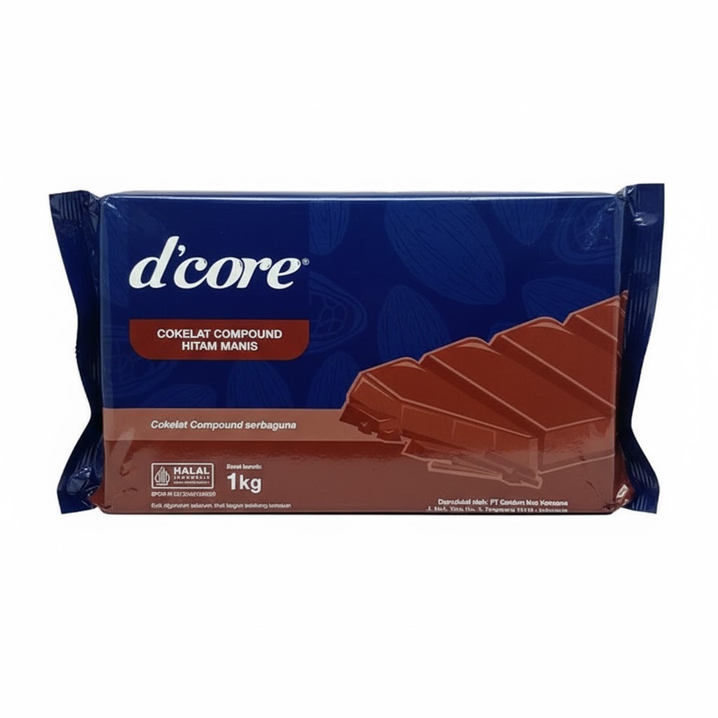 Jual d'core Dark Chocolate Compound 1 Kg – dcore Coklat Batang | Shopee ...