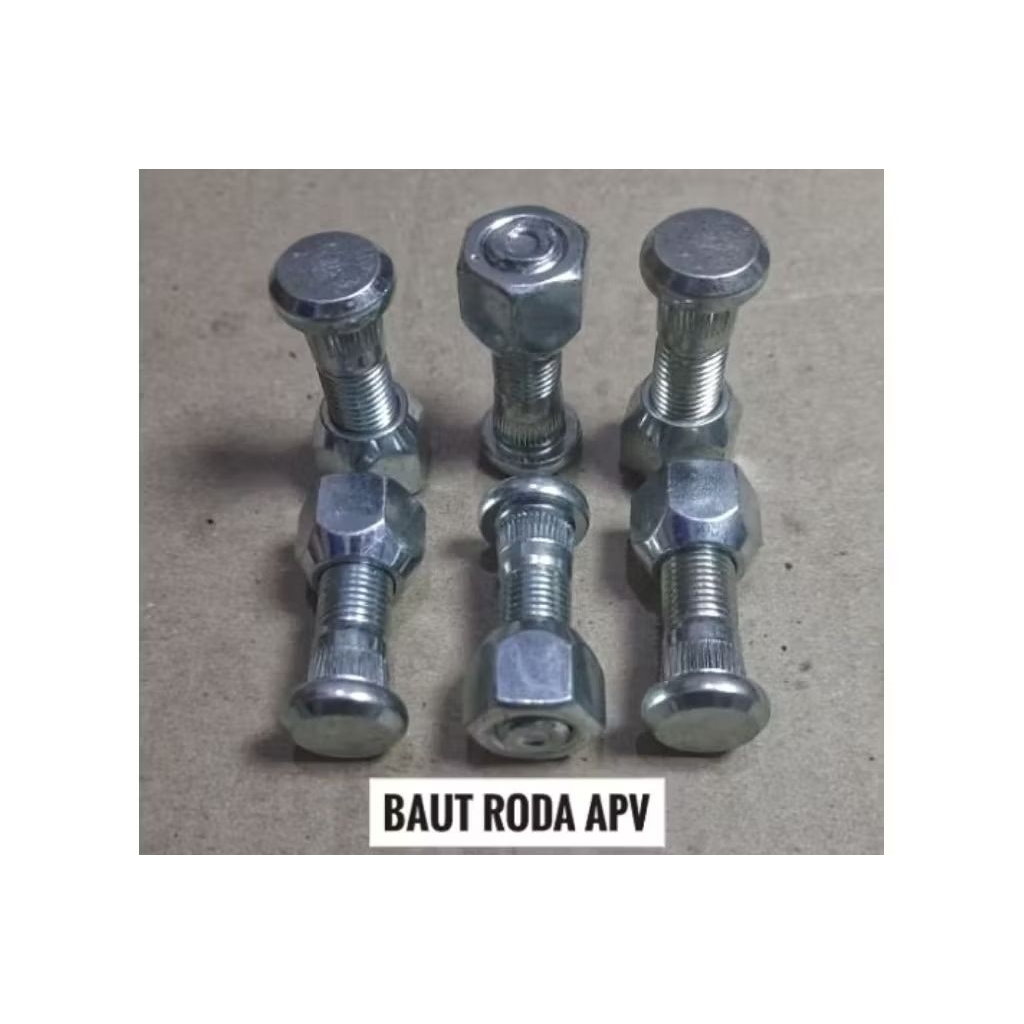 Jual baut roda AVP 12x1,25x42 kunci 19 baut roda apv 1pcs | Shopee ...