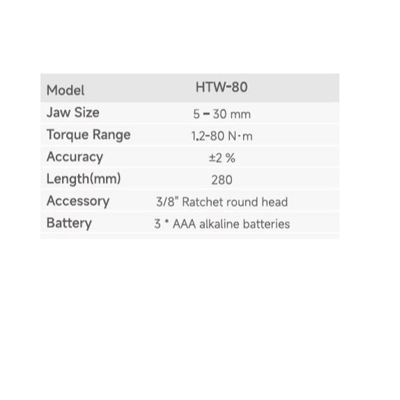Jual WIPCOOL HTW-80 digital torque wrench kunci torsi AC refrigeran ...