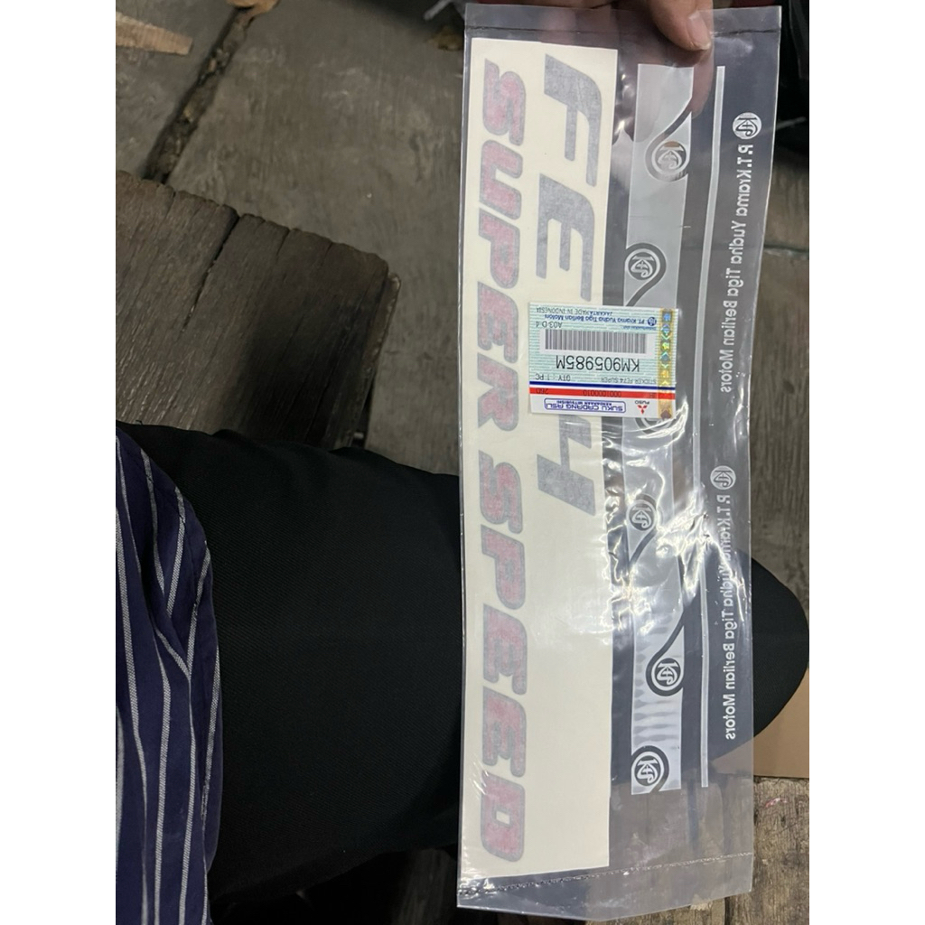 Jual Sticker Stiker Label FE74 SUPER SPEED Original Mitsubishi Canter ...
