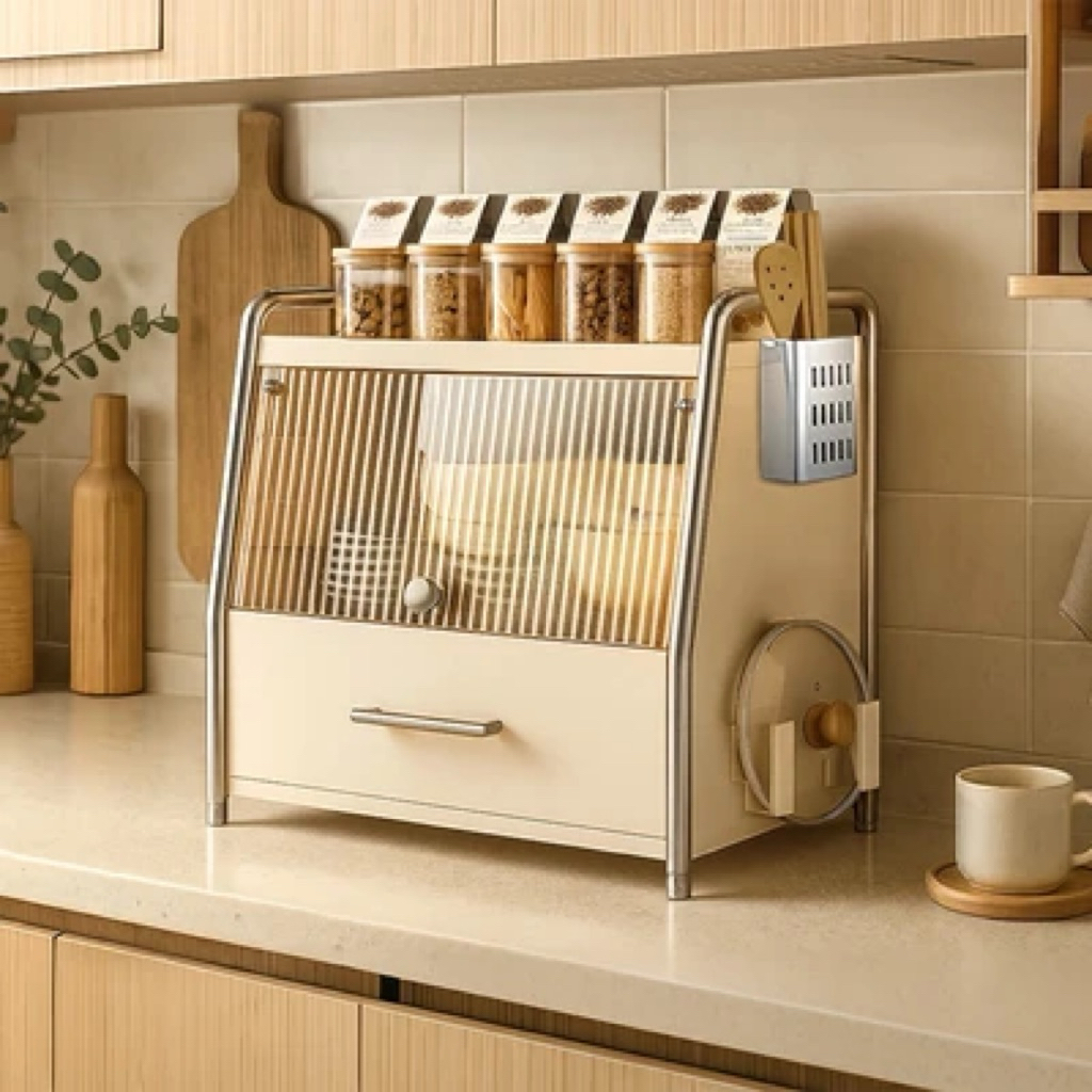 Jual Rak piring dengan organizer dapur 3 tingkat stora | Shopee Indonesia