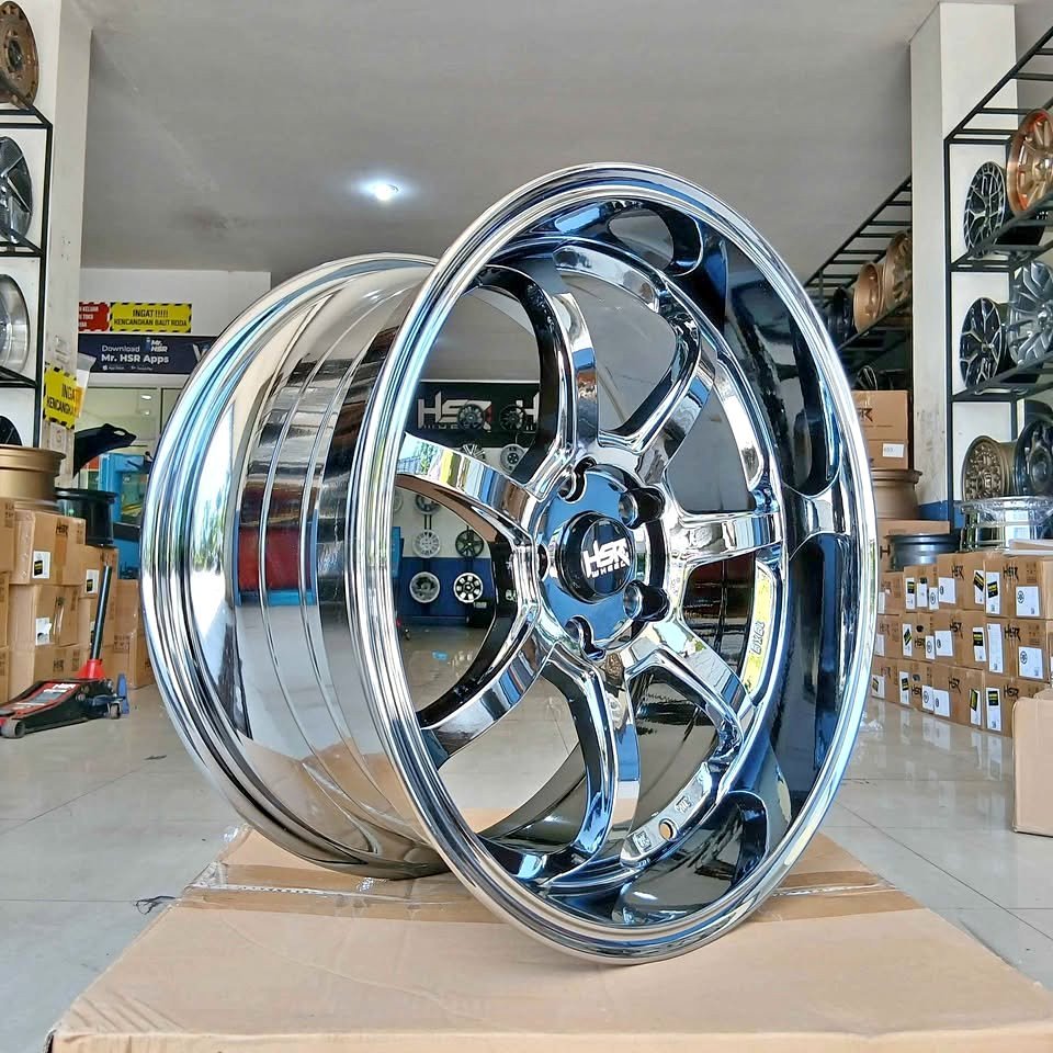 Jual Velg black chrome r18 mobil innova xpander hrv mazda hsr yalimo ...
